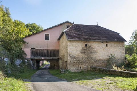 Façade ouest du moulin. © Région Bourgogne-Franche-Comté, Inventaire du patrimoine