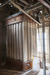 Troisième étage. Filtre à air. © Région Bourgogne-Franche-Comté, Inventaire du patrimoine