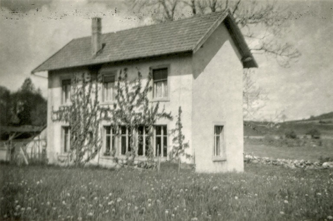 [Façades postérieure et latérale gauche de l'atelier], 3e quart 20e siècle. © Région Bourgogne-Franche-Comté, Inventaire du patrimoine