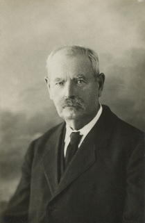 Portrait de Victor Donzé (1852-1926), vers 1922. © Région Bourgogne-Franche-Comté, Inventaire du patrimoine