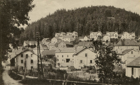 Montagnes du Doubs. 9 - Maîche (Doubs). - Coteau de Montjoie, 2e quart 20e siècle (avant 1937). © Région Bourgogne-Franche-Comté, Inventaire du patrimoine