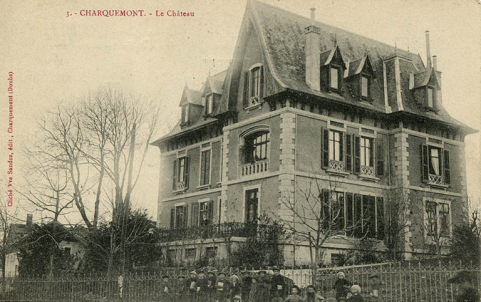 3. - Charquemont. - Le Château, 1er quart 20e siècle (avant 1908). © Région Bourgogne-Franche-Comté, Inventaire du patrimoine 3. - Charquemont. - Le Château, 1er quart 20e siècle (avant 1908). © Région Bourgogne-Franche-Comté, Inventaire du patrimoine