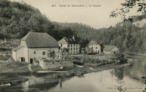 809. Vallée du Dessoubre - La Voyèze, 4e quart 19e siècle (avant 1903). © Région Bourgogne-Franche-Comté, Inventaire du patrimoine