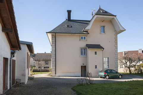 Logement patronal : façade postérieure. © Région Bourgogne-Franche-Comté, Inventaire du patrimoine Logement patronal : façade postérieure. © Région Bourgogne-Franche-Comté, Inventaire du patrimoine