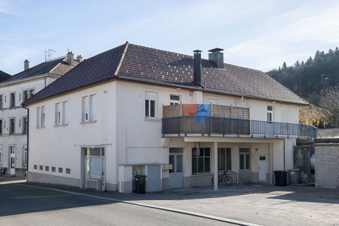 Vue d'ensemble, depuis le nord-ouest. © Région Bourgogne-Franche-Comté, Inventaire du patrimoine