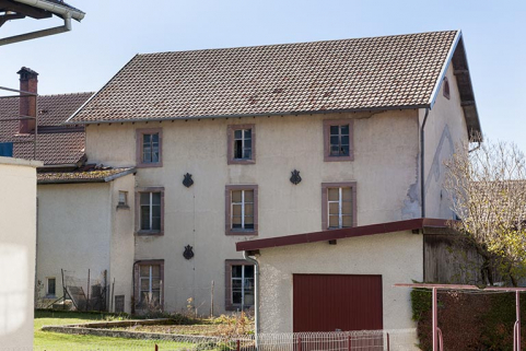 Minoterie : façade postérieure. © Région Bourgogne-Franche-Comté, Inventaire du patrimoine
