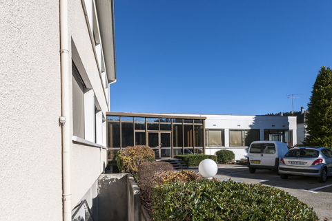 Façade antérieure : corps en retrait, à l'est. © Région Bourgogne-Franche-Comté, Inventaire du patrimoine Façade antérieure : corps en retrait, à l'est. © Région Bourgogne-Franche-Comté, Inventaire du patrimoine