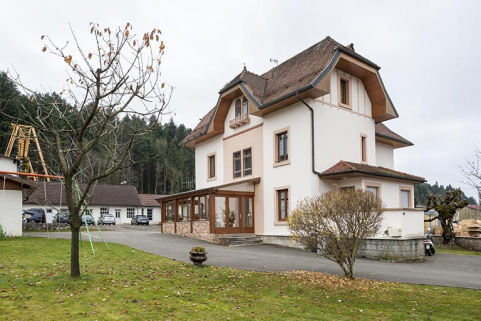 Logement patronal : façades nord et est. © Région Bourgogne-Franche-Comté, Inventaire du patrimoine