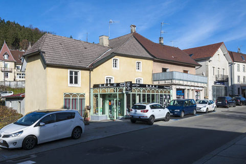Vue d'ensemble, depuis le sud-ouest (façade antérieure). © Région Bourgogne-Franche-Comté, Inventaire du patrimoine