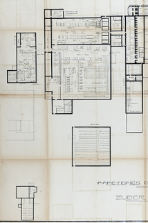 Papeteries de Torpes, Züber-Rieder et Cie, plan [partie est], 1923 © Région Bourgogne-Franche-Comté, Inventaire du patrimoine