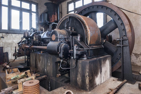 Moteur diesel Duvant. © Région Bourgogne-Franche-Comté, Inventaire du patrimoine