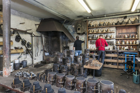 Atelier de fonderie. Vue d'ensemble. © Région Bourgogne-Franche-Comté, Inventaire du patrimoine