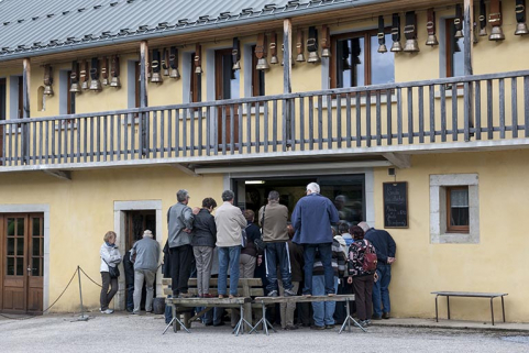 La coulée, vue de l'extérieur. © Région Bourgogne-Franche-Comté, Inventaire du patrimoine
