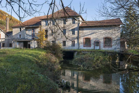 Vue d'ensemble depuis le nord. © Région Bourgogne-Franche-Comté, Inventaire du patrimoine