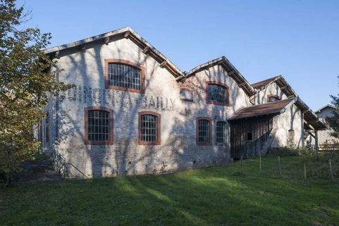 Ateliers ouest vus de trois quarts droite. © Région Bourgogne-Franche-Comté, Inventaire du patrimoine