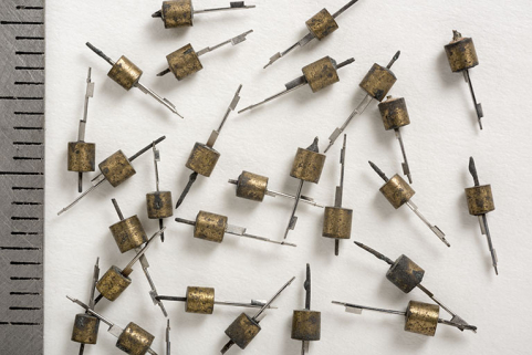 Verges pour échappement à roue de rencontre. © Région Bourgogne-Franche-Comté, Inventaire du patrimoine