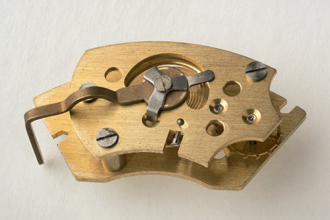 Porte-échappement à chevilles Jeambrun Appareillages, à Maîche, 2e moitié 20e siècle. © Région Bourgogne-Franche-Comté, Inventaire du patrimoine