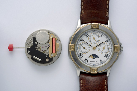 Montre-bracelet à quartz Codhor (mouvement FE 11500). © Région Bourgogne-Franche-Comté, Inventaire du patrimoine