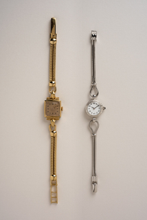 Vue d'ensemble des deux montres. © Région Bourgogne-Franche-Comté, Inventaire du patrimoine