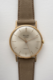 Montre-bracelet mécanique Relliac (mouvement Judex 50). © Région Bourgogne-Franche-Comté, Inventaire du patrimoine