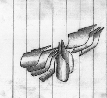 Dessin préparatoire. © Région Bourgogne-Franche-Comté, Inventaire du patrimoine