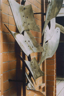 Versoirs dans leur état d'origine (non peint) [s. d.] (photographie de l'artiste)  © Région Bourgogne-Franche-Comté, Inventaire du patrimoine