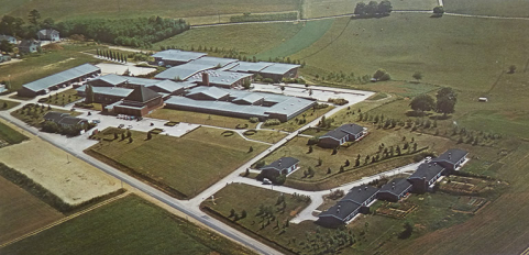 Vue aérienne [s. d.] © Région Bourgogne-Franche-Comté, Inventaire du patrimoine