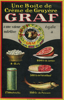 Plaque publicitaire, s.d. [vers 1925]. © Région Bourgogne-Franche-Comté, Inventaire du patrimoine