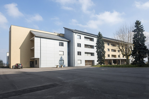 Angle nord-ouest et façade antérieure de l'internat de garçons. © Région Bourgogne-Franche-Comté, Inventaire du patrimoine