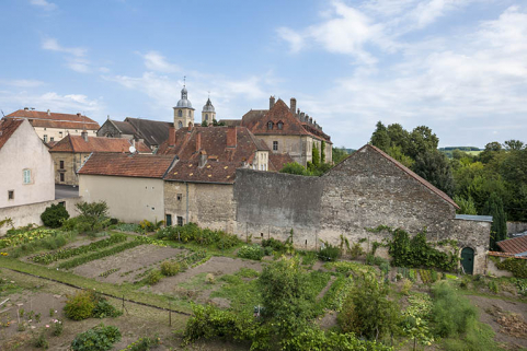 Vue générale depuis la rue Rollin © Région Bourgogne-Franche-Comté, Inventaire du patrimoine
