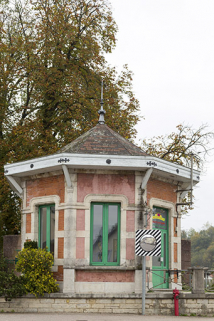 Le kiosque près des Grands moulins. © Région Bourgogne-Franche-Comté, Inventaire du patrimoine