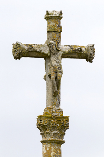 Détail du Christ. © Région Bourgogne-Franche-Comté, Inventaire du patrimoine