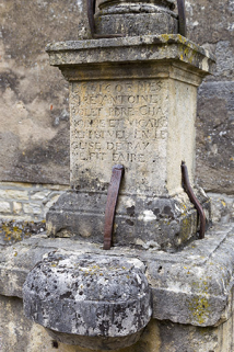Inscription. © Région Bourgogne-Franche-Comté, Inventaire du patrimoine