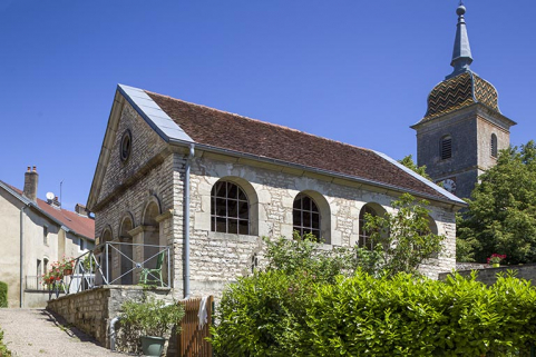 Le mur nord. © Région Bourgogne-Franche-Comté, Inventaire du patrimoine