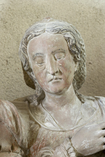 Groupe sculpté : buste de la Madeleine. © Région Bourgogne-Franche-Comté, Inventaire du patrimoine