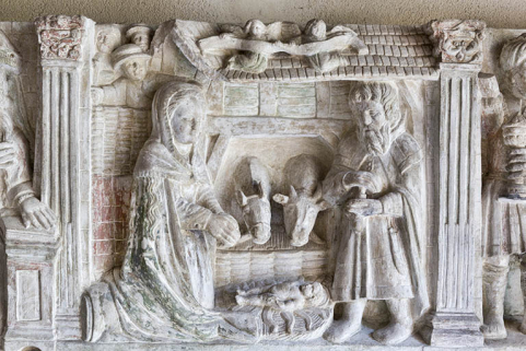 Relief : la Nativité. © Région Bourgogne-Franche-Comté, Inventaire du patrimoine