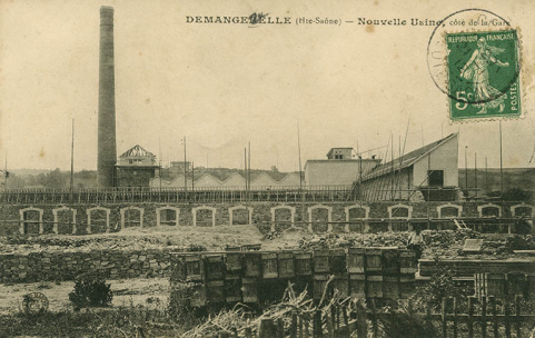 Demangevelle : Nouvelle usine. Carte postale. © Région Bourgogne-Franche-Comté, Inventaire du patrimoine Demangevelle : Nouvelle usine. Carte postale. © Région Bourgogne-Franche-Comté, Inventaire du patrimoine
