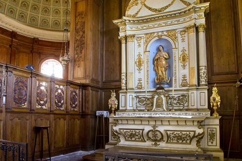 Statue représentant la Vierge de l'Immaculée conception. © Région Bourgogne-Franche-Comté, Inventaire du patrimoine