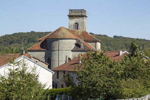 Vue sur le chevet. © Région Bourgogne-Franche-Comté, Inventaire du patrimoine
