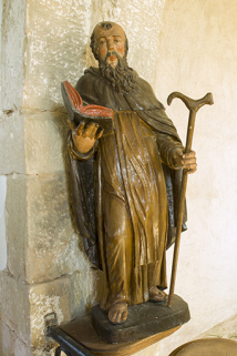 Statue de Saint-Antoine. © Région Bourgogne-Franche-Comté, Inventaire du patrimoine