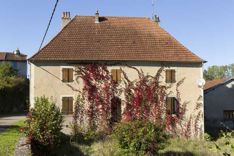 Façade antérieure. © Région Bourgogne-Franche-Comté, Inventaire du patrimoine