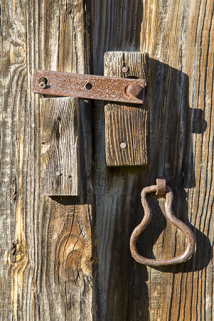 Détail d'une fermeture. © Région Bourgogne-Franche-Comté, Inventaire du patrimoine