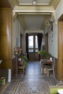Vue d'ensemble du couloir, rez-de-chaussée. © Région Bourgogne-Franche-Comté, Inventaire du patrimoine Vue d'ensemble du couloir, rez-de-chaussée. © Région Bourgogne-Franche-Comté, Inventaire du patrimoine