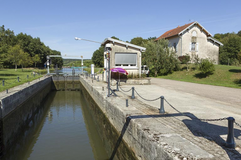 L'écluse à sas. © Région Bourgogne-Franche-Comté, Inventaire du patrimoine