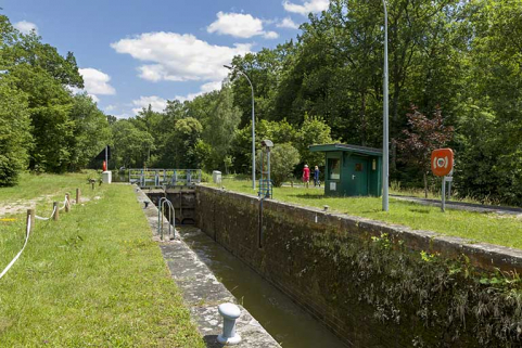 L'écluse et son sas. © Région Bourgogne-Franche-Comté, Inventaire du patrimoine