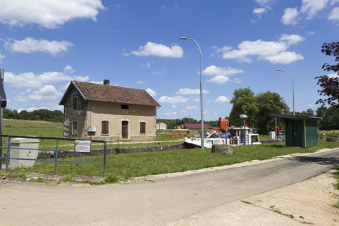 Le site d'écluse. © Région Bourgogne-Franche-Comté, Inventaire du patrimoine