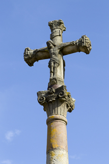 Détail de la croix. © Région Bourgogne-Franche-Comté, Inventaire du patrimoine