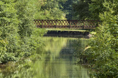 Le canal de l'Est. © Région Bourgogne-Franche-Comté, Inventaire du patrimoine