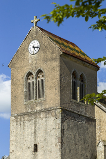 Le clocher en bâtière. © Région Bourgogne-Franche-Comté, Inventaire du patrimoine