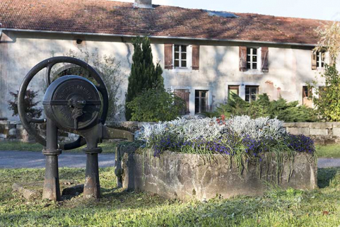 Roue à eau au quartier de la Forge © Région Bourgogne-Franche-Comté, Inventaire du patrimoine